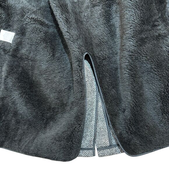 Vintage 80s Westchester Classics Men’s Herringbone Faux Fur Lined Coat Made USA - Picture 10 of 16